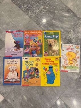 Children's Board Book Set - Assorted Classics in Yellow, Blue, Pink, White